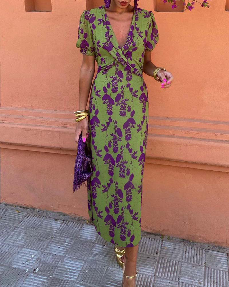 BEVERLY|Elegant midi dress
