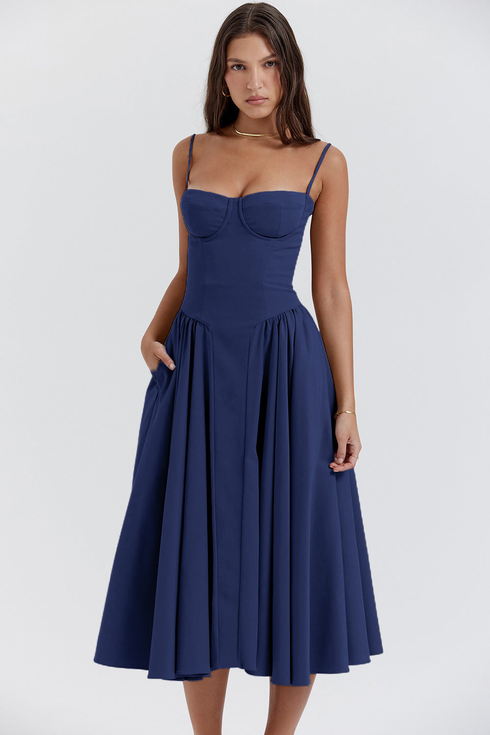 CHELSEA | Retro midi dress