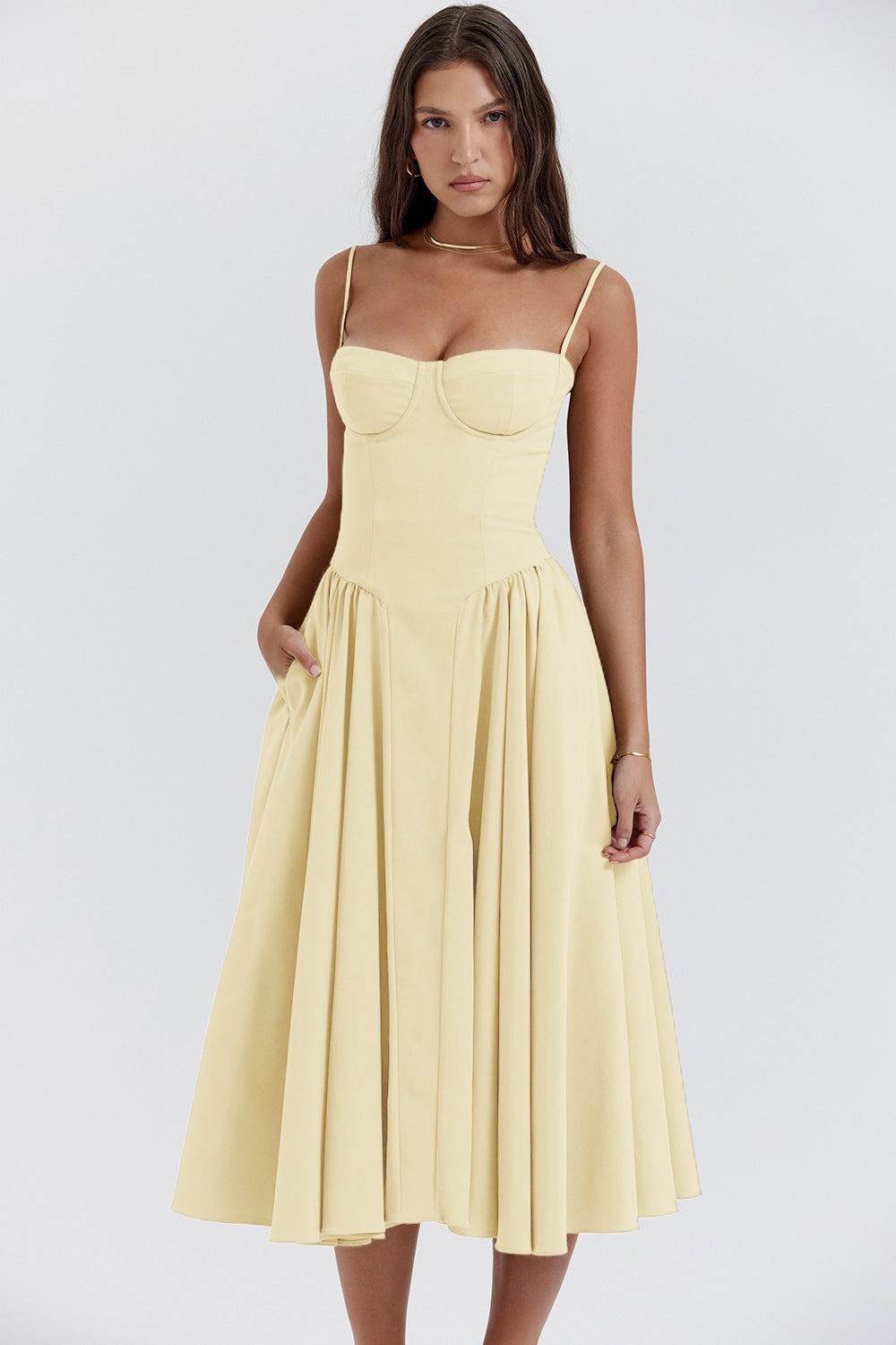CHELSEA | Retro midi dress