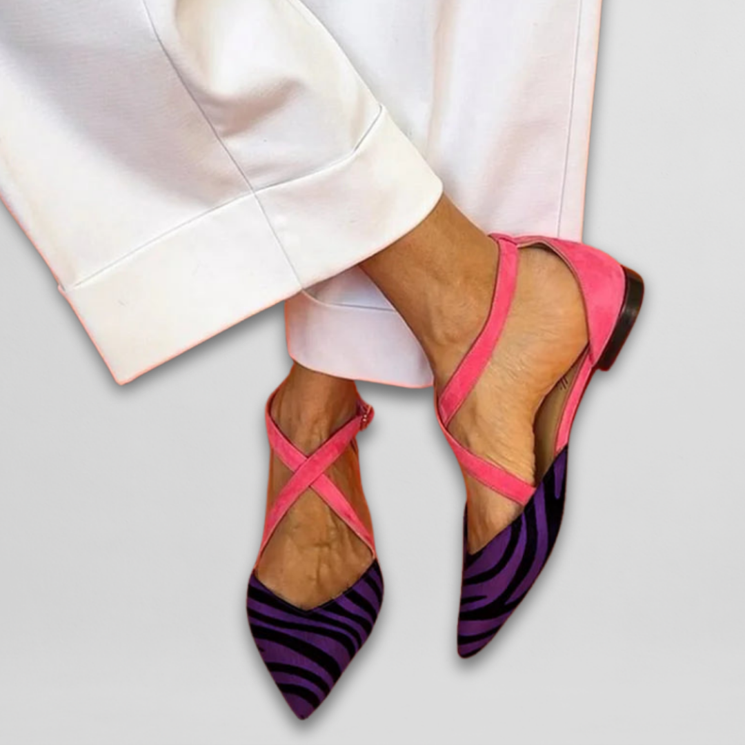 AVERY | Ballerinas with straps