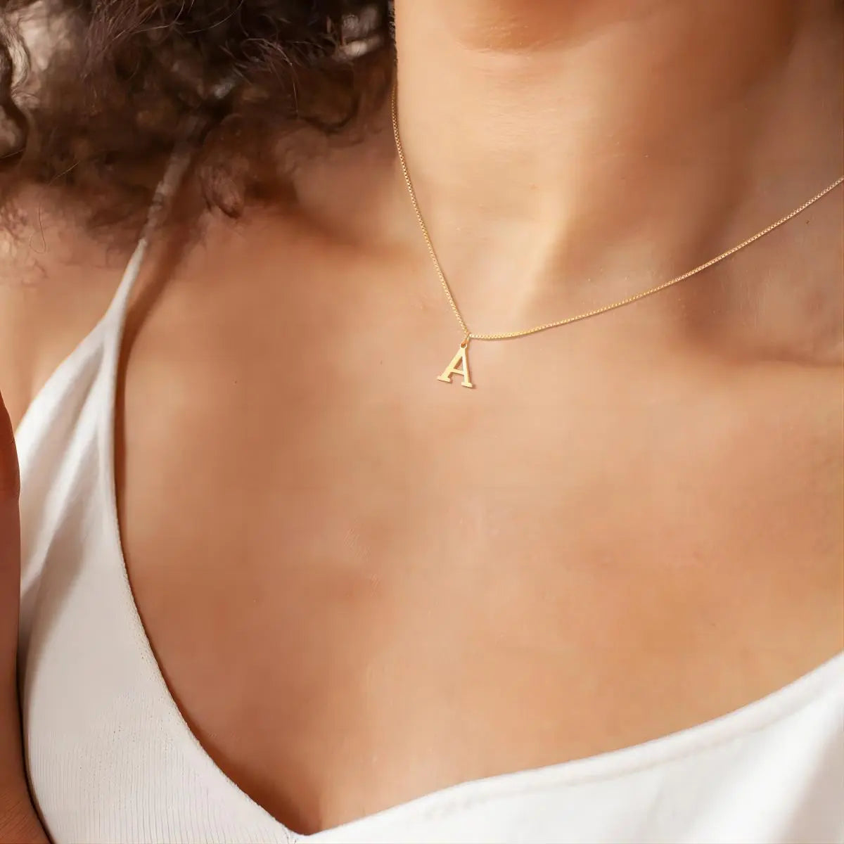 Ashbury | 18k Gold Initial Necklace