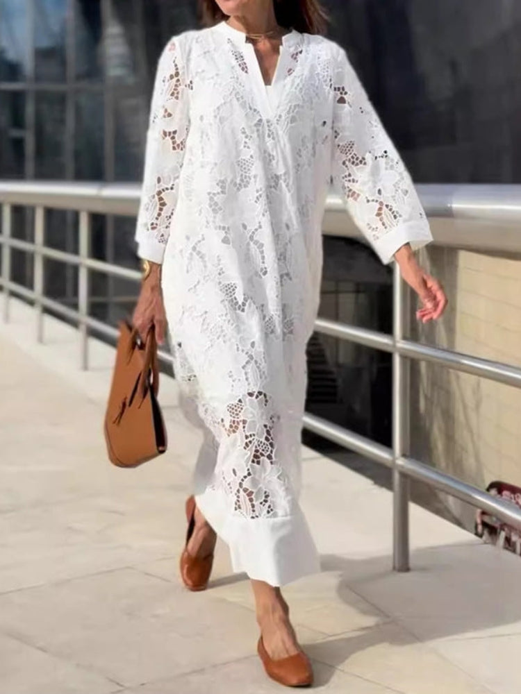 EMILY™ | Elegant cotton summer dress