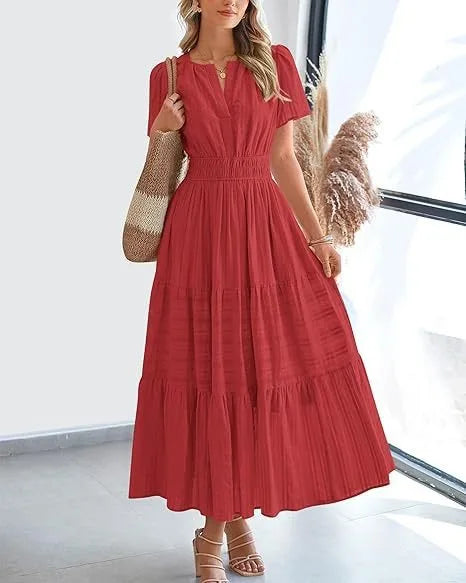 CECILIA|Flattering Summer Dress