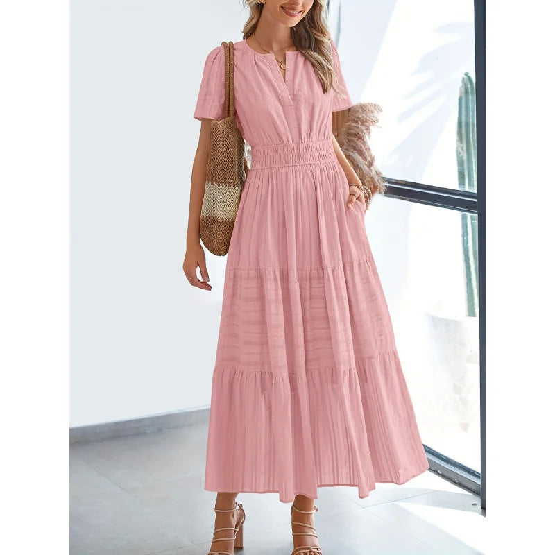 CECILIA|Flattering Summer Dress