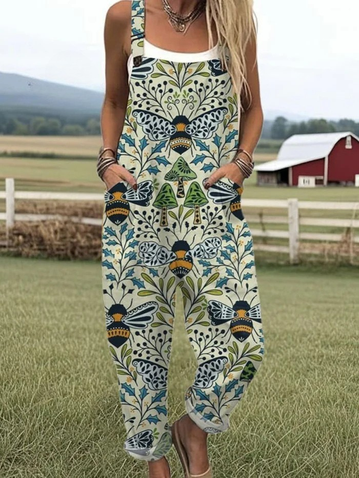 EMILY | Lightweight Vintage Jumpsuit