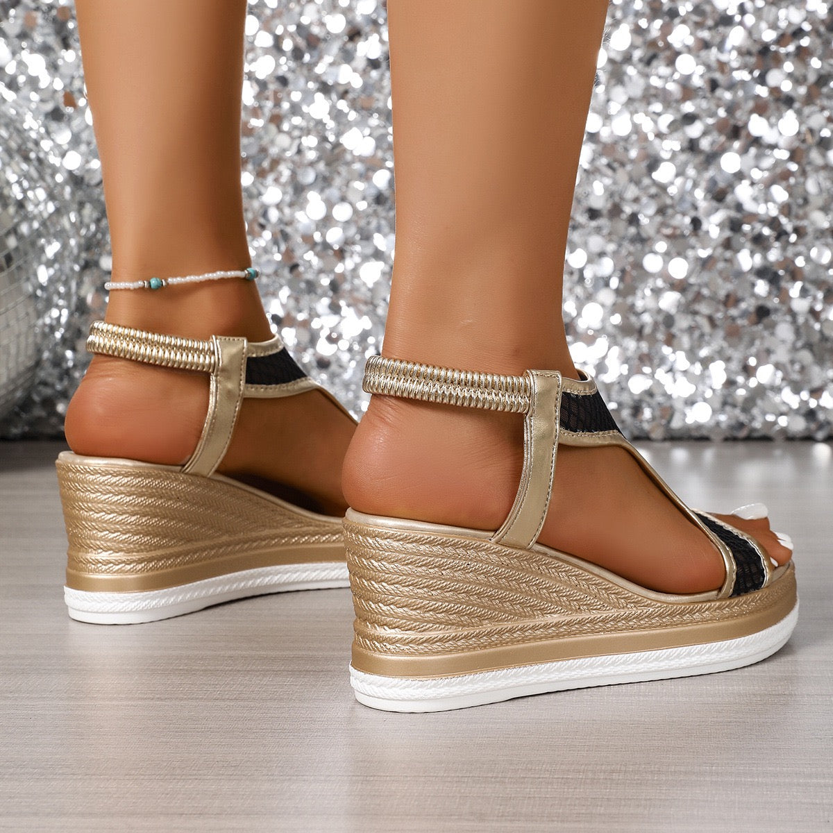 DANELLE|Elegant orthopaedic slip-on sandals