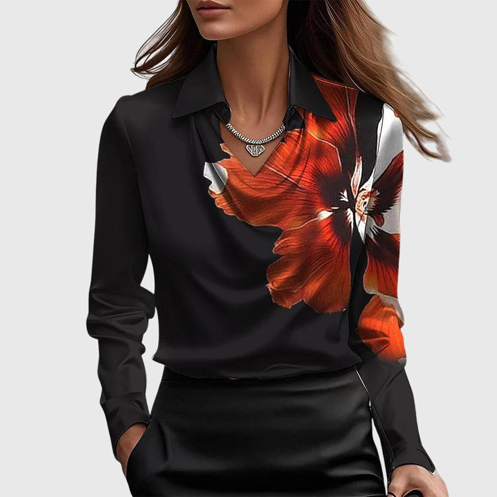 CAMILLE|Elegant blouse