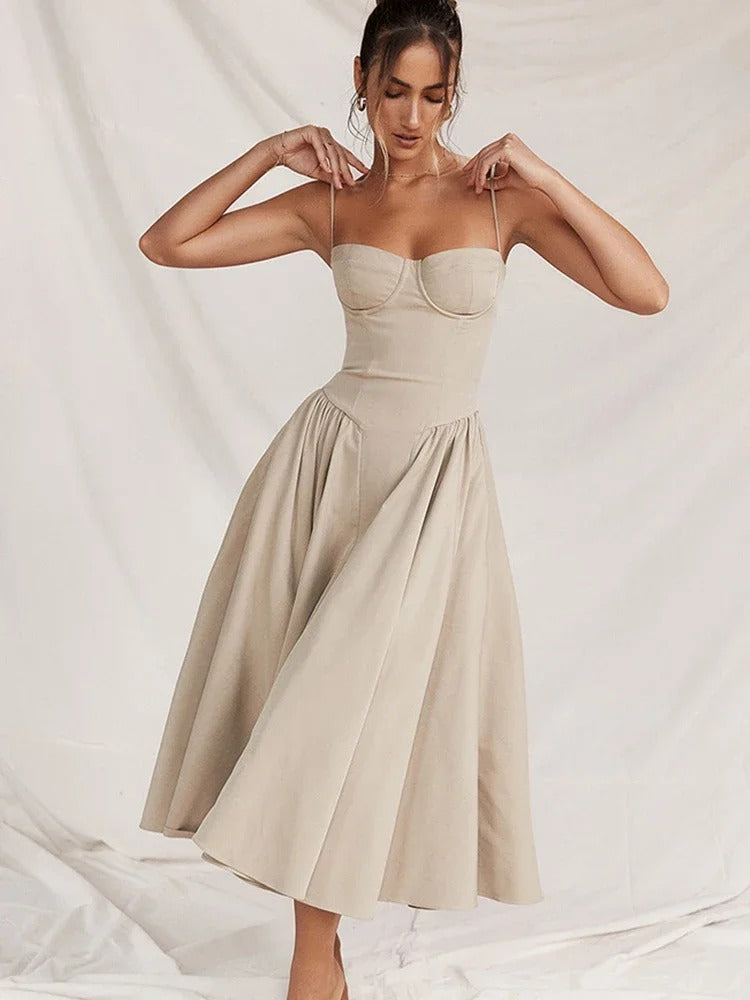 CHELSEA | Retro midi dress