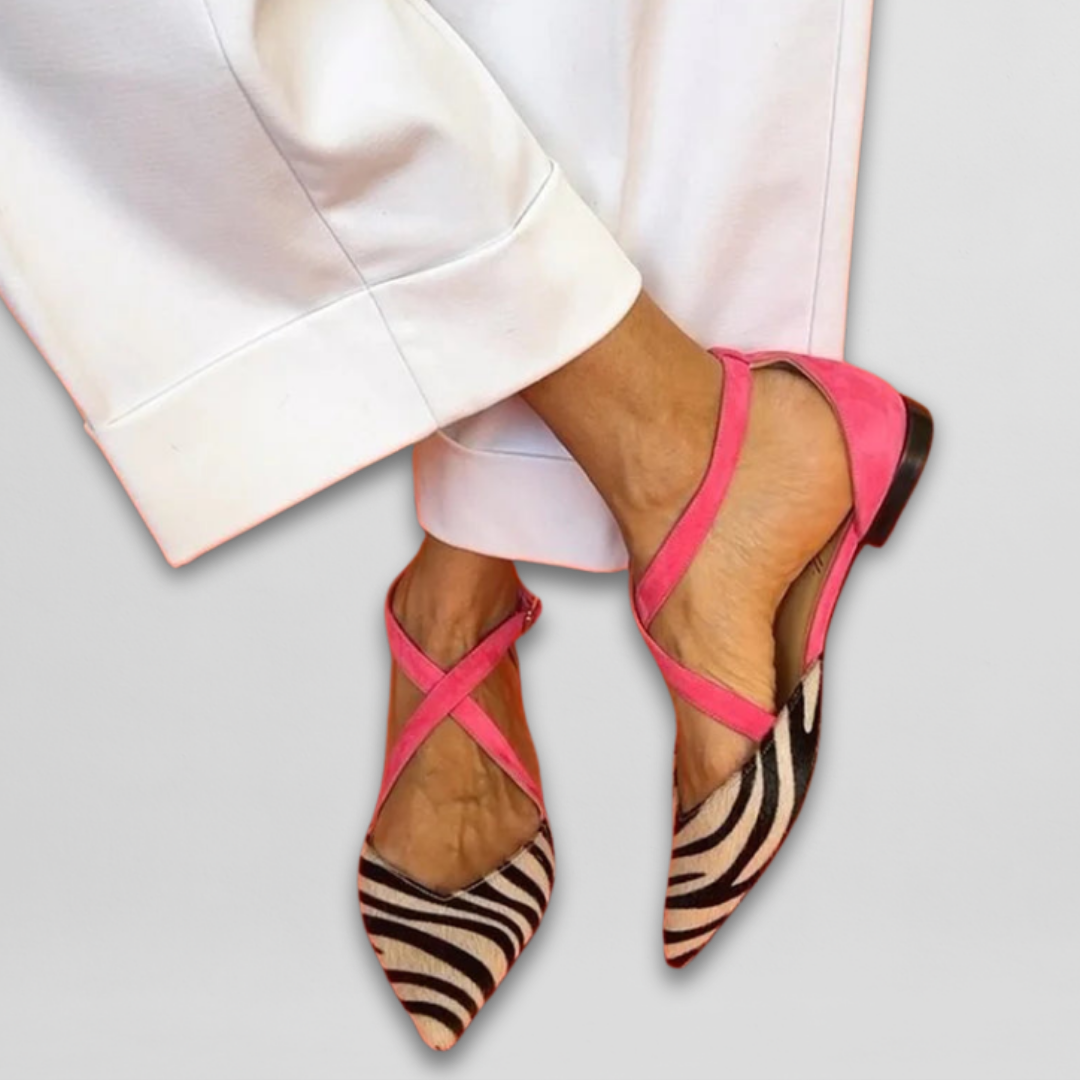 AVERY | Ballerinas with straps