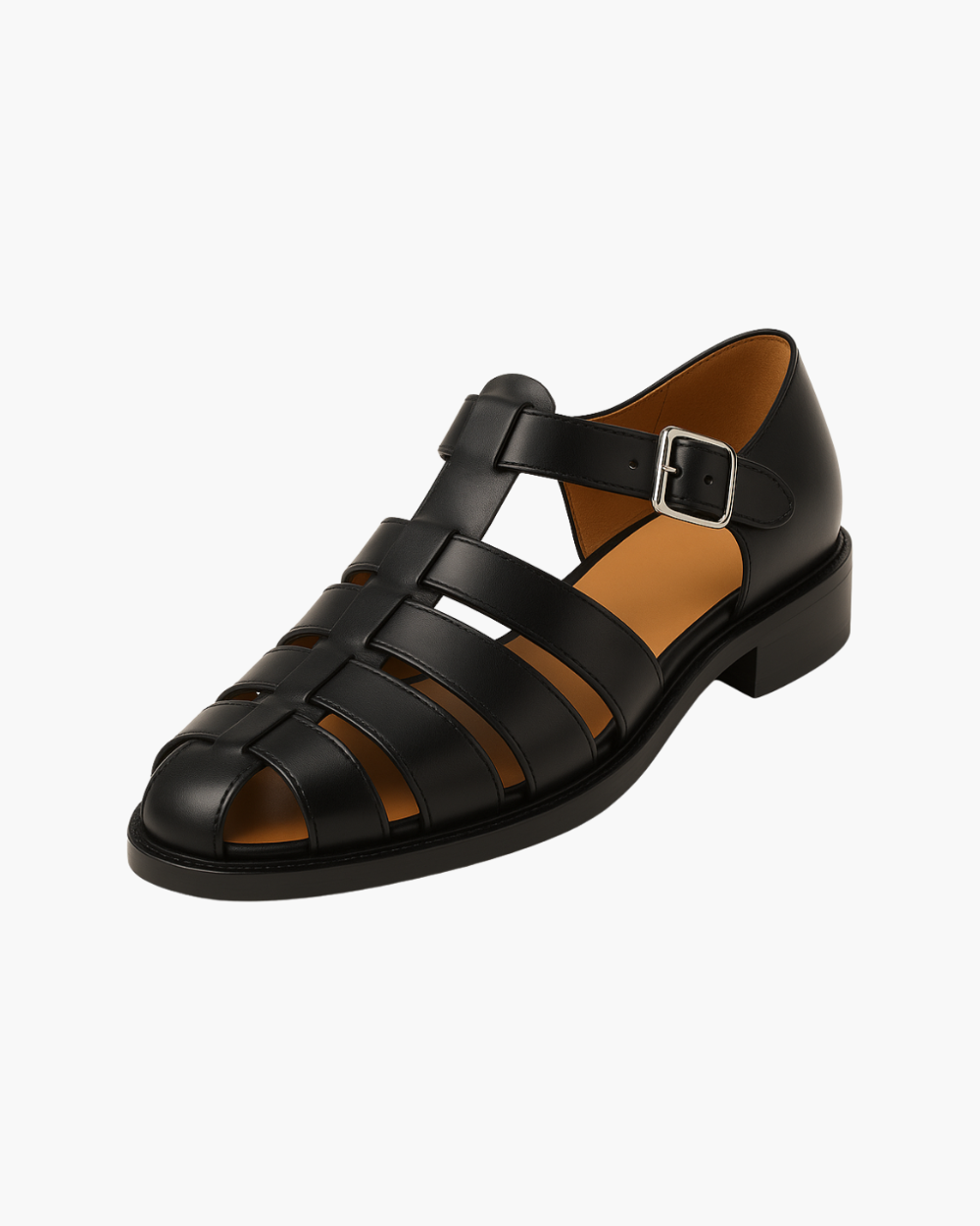 EMERY｜Closed sandals with strap