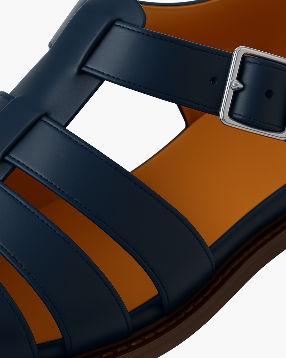 EMERY｜Closed sandals with strap