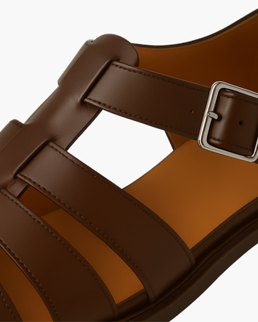 EMERY｜Closed sandals with strap