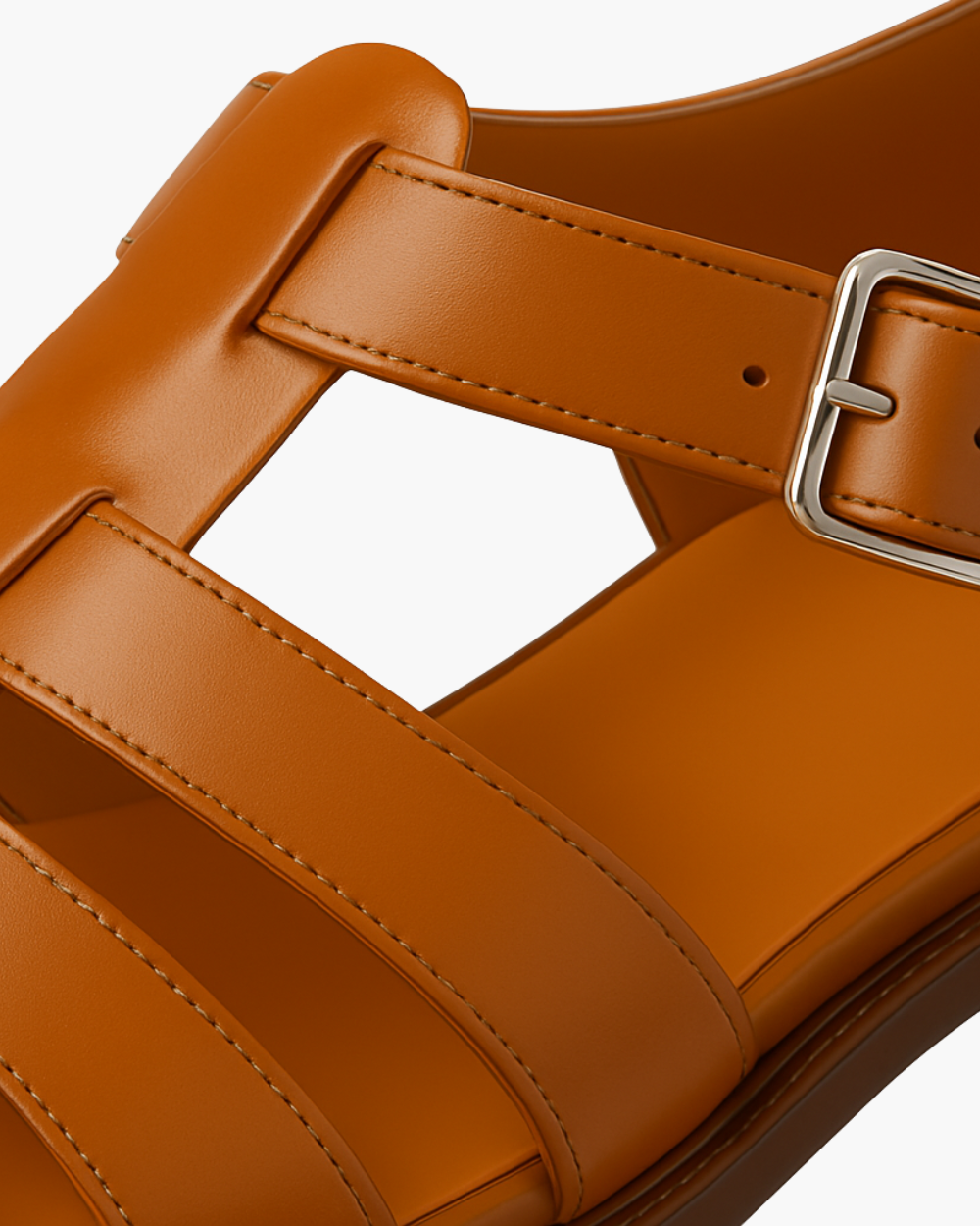 EMERY｜Closed sandals with strap