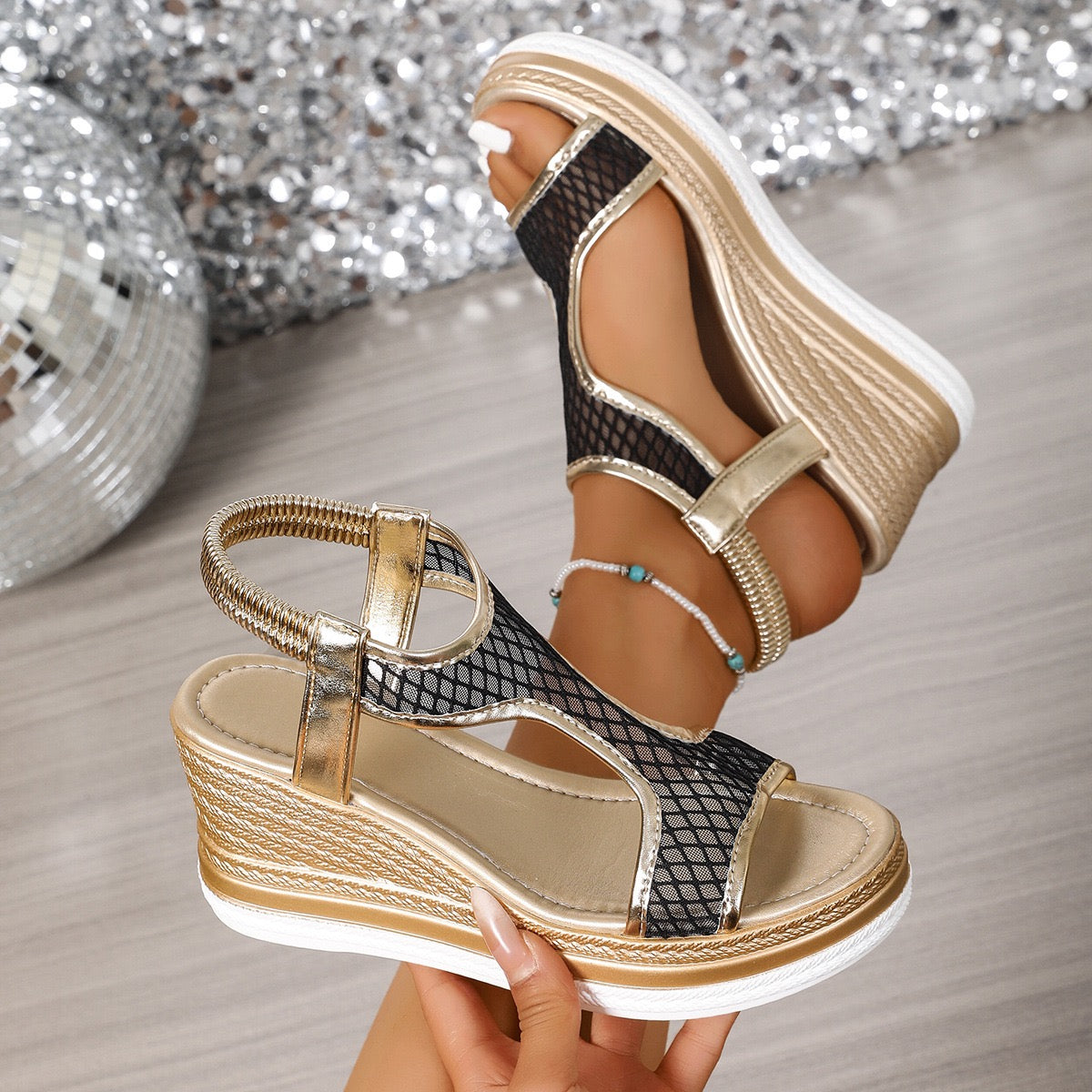 DANELLE｜Elegant orthopaedic slip-on sandals