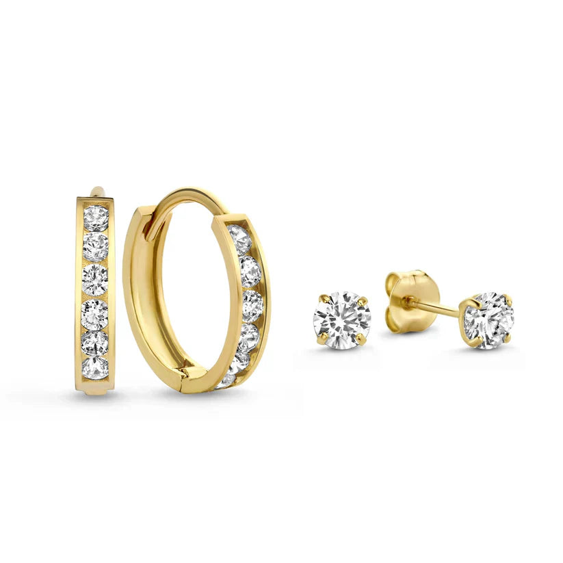 Aurelia Earrings Set | 14k Gold