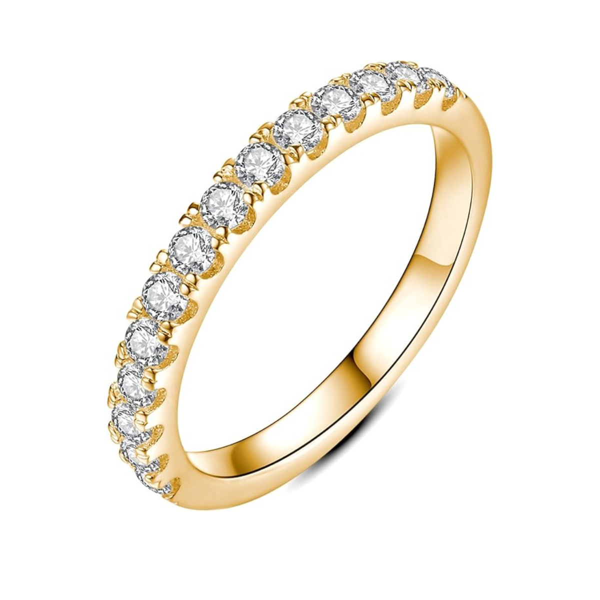 Celestine | 18k Gold Moissanite