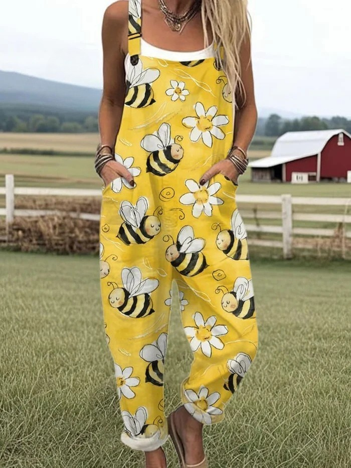 EMILY | Lightweight Vintage Jumpsuit