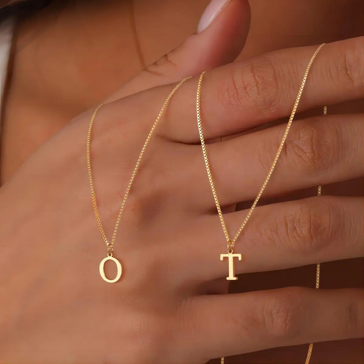 Ashbury | 18k Gold Initial Necklace